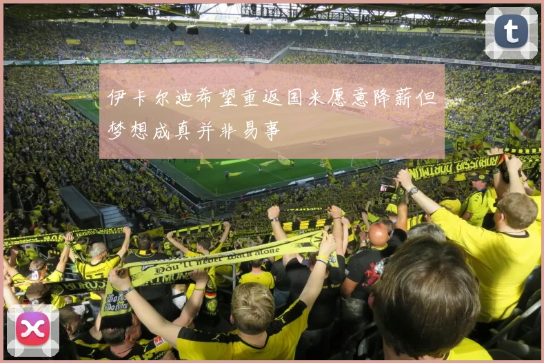 伊卡尔迪希望重返国米愿意降薪但梦想成真并非易事