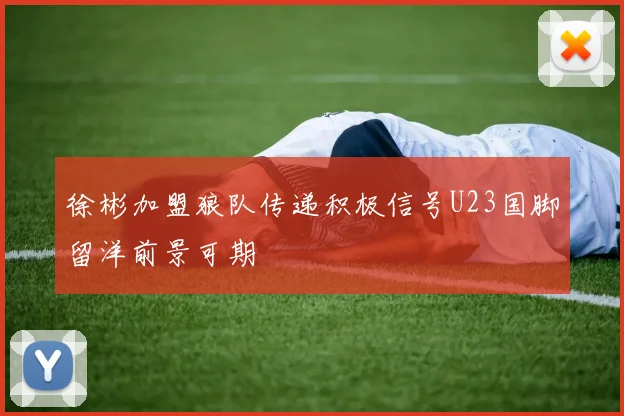 徐彬加盟狼队传递积极信号U23国脚留洋前景可期